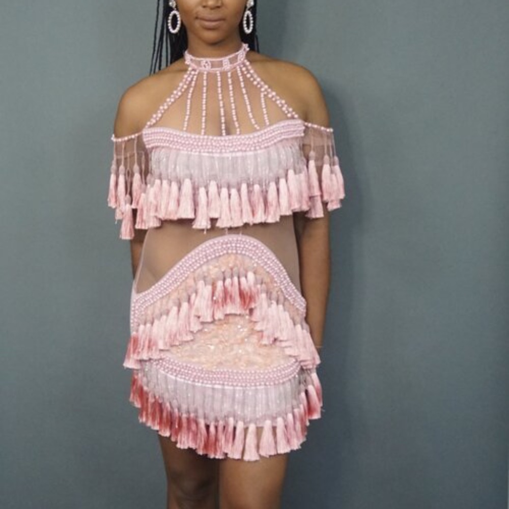 Pastel Pink, Princess in Paris Dress